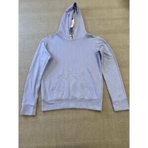 MONROW x Equinox Women's XS‎ Lavender Hooded Sweatshirt Pullover Hoodie